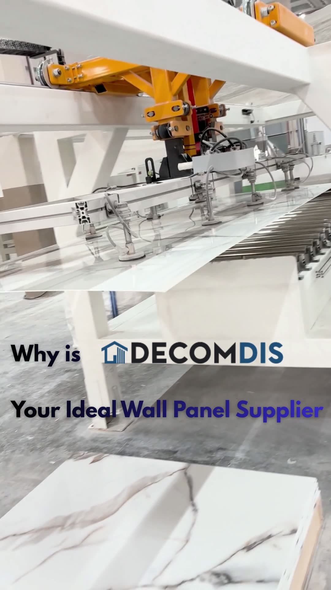 Decomdis wall panel production line